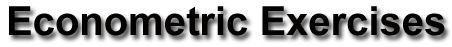Econometric Exercises